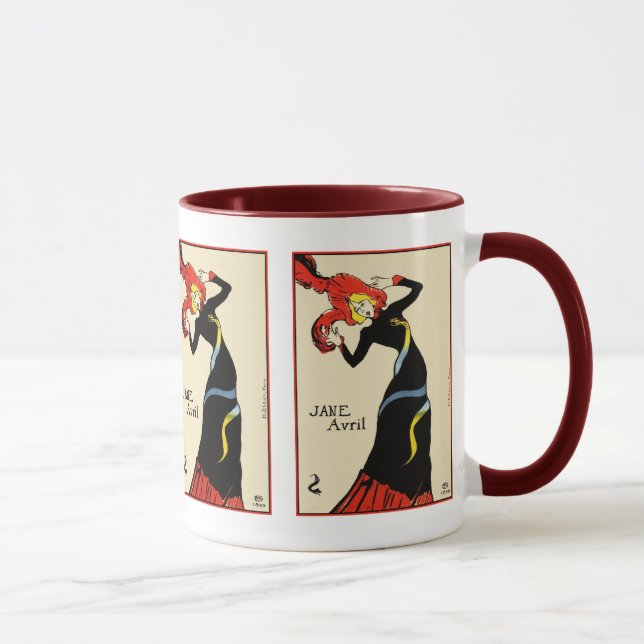 Caneca Mug: Toulouse Lautrec - Jane Avril (Direita)