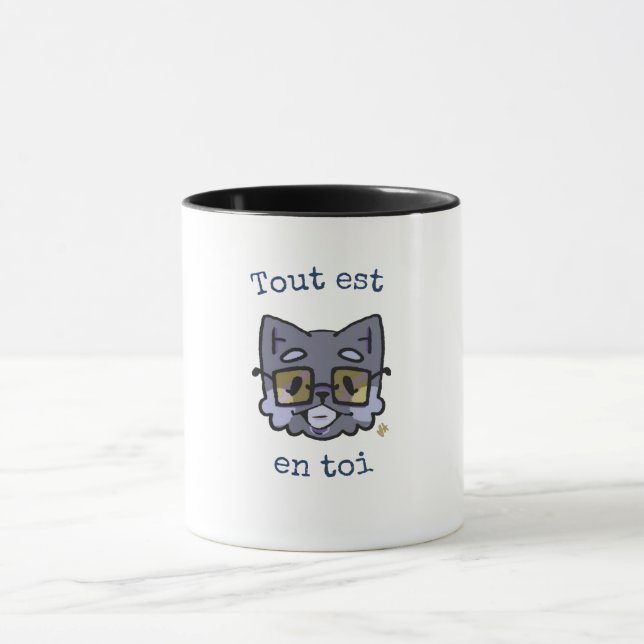 Caneca MUG "Tout Est en Toi " : L'Essence du Potentiel (Centro)