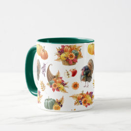 Caneca Mug Tradicional de Ação de Graças