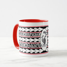 Caneca Mug Tribal Ethnic Rouge