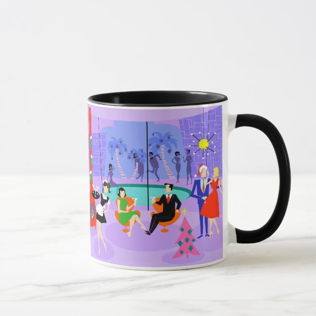 Caneca Mug Tropical de Natal (Direita)