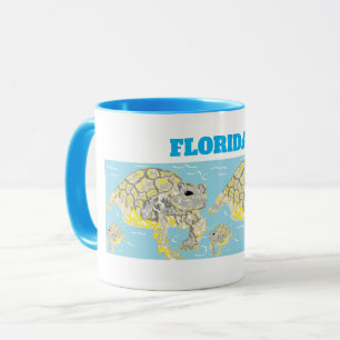 Caneca Mug: Vida no Mar da Flórida