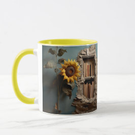 Caneca Mug with a book design