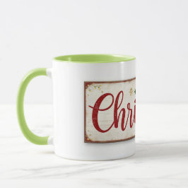 Caneca mug with christman writing