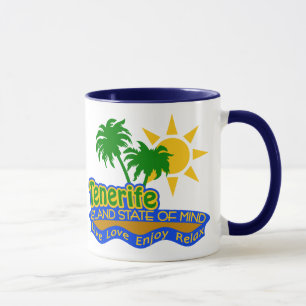 Caneca Mugs do estado de espírito do Tenerife