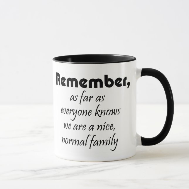 Caneca Mugs engraçados a família cita presentes piadas ca (Direita)