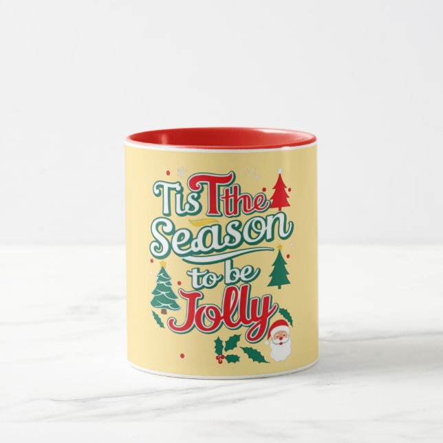 Caneca Mugs Inspiracionais para um Natal alegre (Centro)