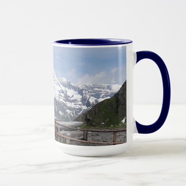 Caneca Mugs personalizados dos Alpes Austríacos - escolha (Direita)