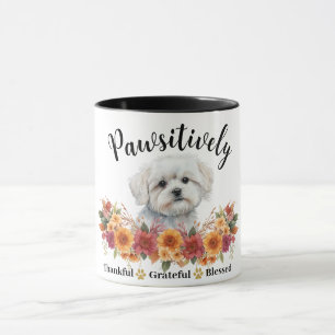 Caneca Muito Feliz Grato Abençoado Cachorro Fofo