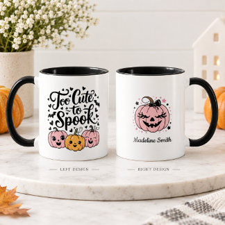 Caneca Muito Fofo Para Assustar Abóbora de Halloween Pret