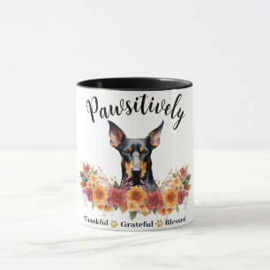 Caneca Muito Grato Feliz Abencoado Cachorro Fofo