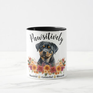 Caneca Muito Grato Feliz Adorável Cachorro