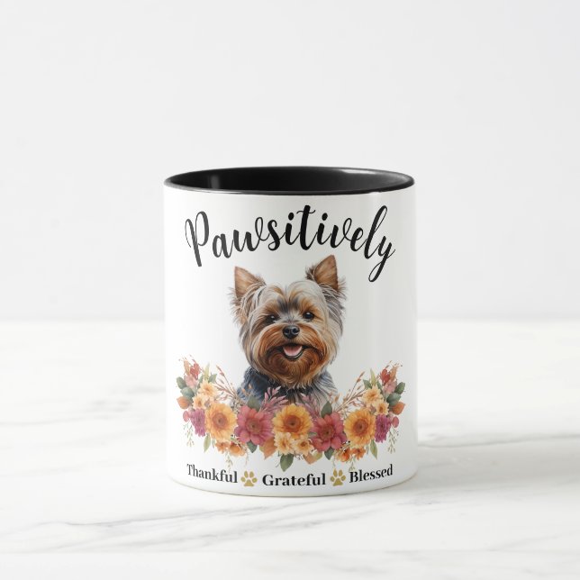 Caneca Muito Grato Feliz Adorável Cachorro (Centro)