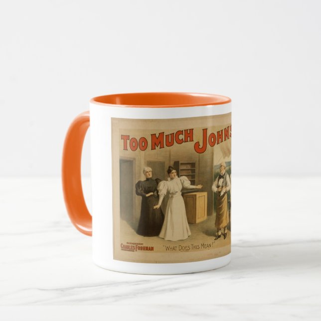 Caneca Muito Johnson (Frente Esquerda)