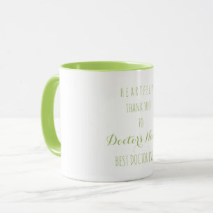 Caneca Muito Obrigado A Melhor Médica Típica