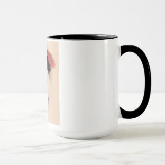 Caneca Mulher bonita que vota - forma do sufrágio do