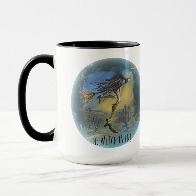 Caneca "Mulher Bruxa" (Esquerda)