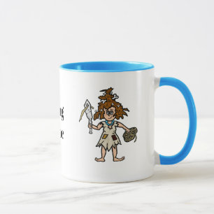 Caneca Mulher-Caverna Seamstress Mug