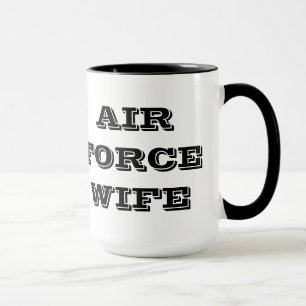 Caneca Mulher da Força Aérea Mug
