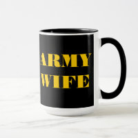 Mulher do Exército de Mug