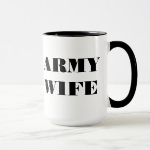Caneca Mulher do Exército de Mug