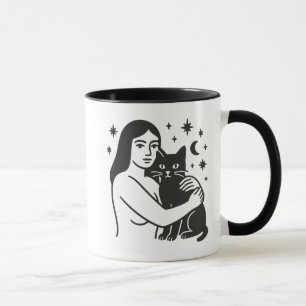 Caneca Mulher e Gato
