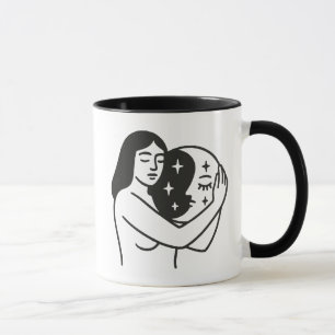 Caneca Mulher e Lua
