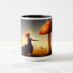 Caneca Mulher e muçulmano imenso