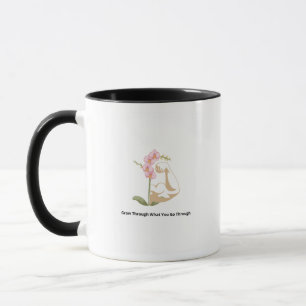 Caneca Mulher Floral Forte