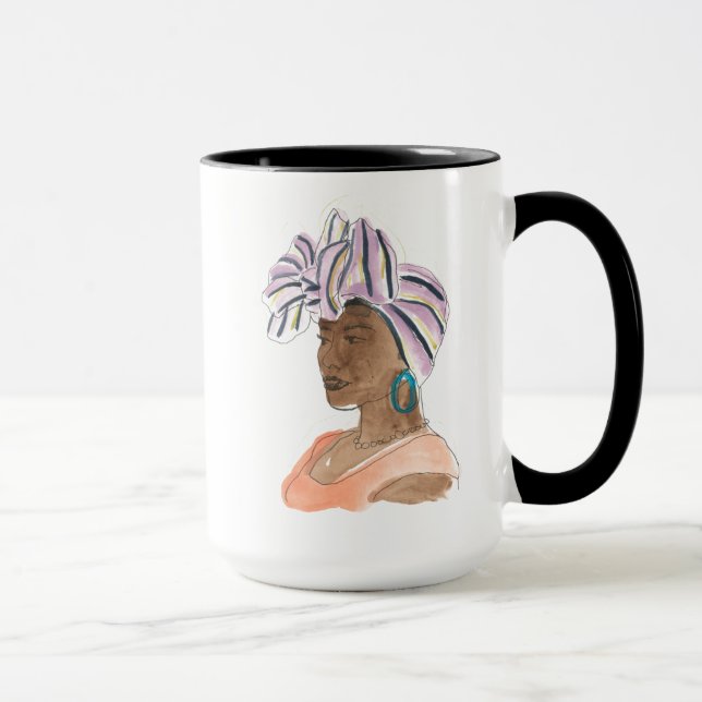 Caneca Mulher Forte e Bonita (Direita)