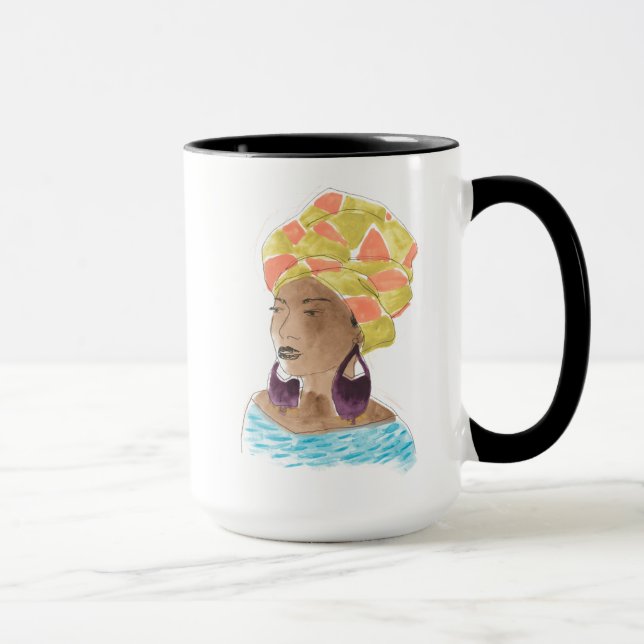 Caneca Mulher Forte e Bonita (Direita)