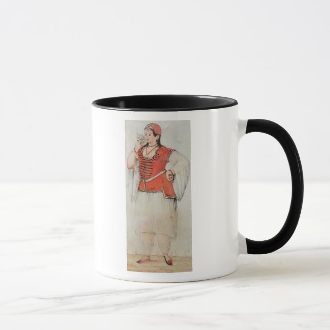 Caneca Mulher grega ou turca (Direita)