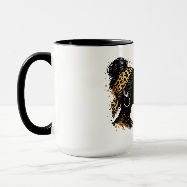 Caneca Mulher Imparável / Presente de Empoderament (Esquerda)