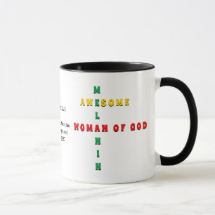 Caneca MULHER INCRÍVEL Melanina Personalizada DE DEUS