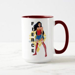 Caneca Mulher Maravilha Com Espada - Ferida