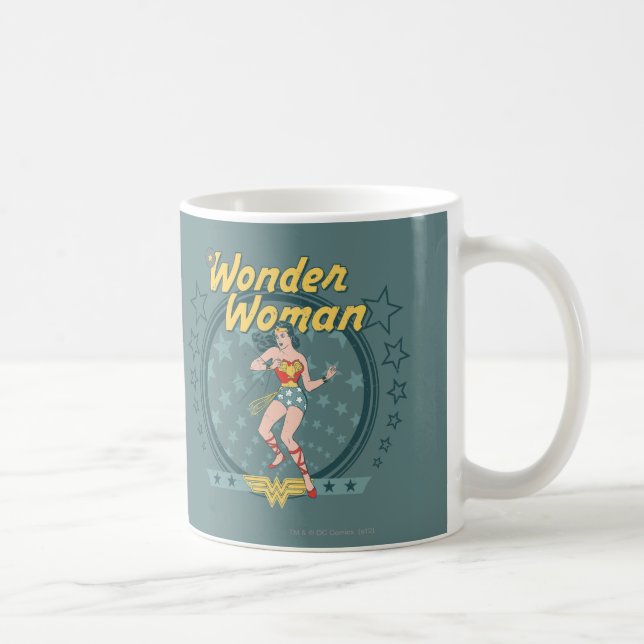 Caneca Mulher Maravilha Design (Direita)