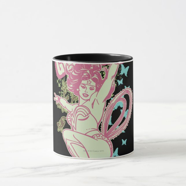 Caneca Mulher Maravilha Deusa da Terra (Centro)