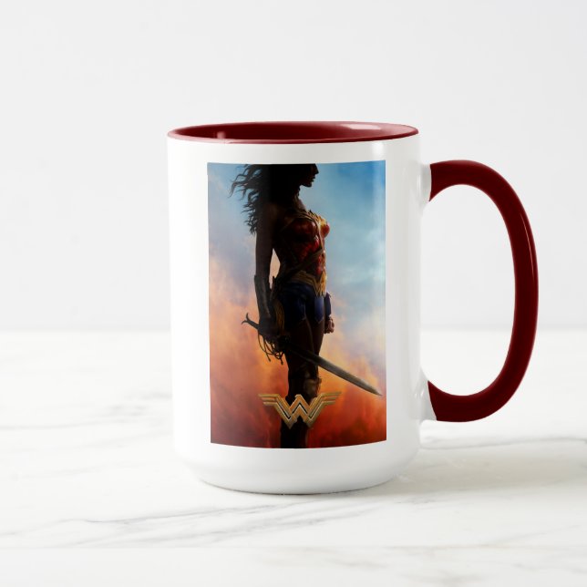 Caneca Mulher Maravilha Duststorm Silhouette (Direita)