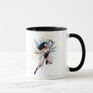 Caneca Mulher Maravilha e Laço da Verdade