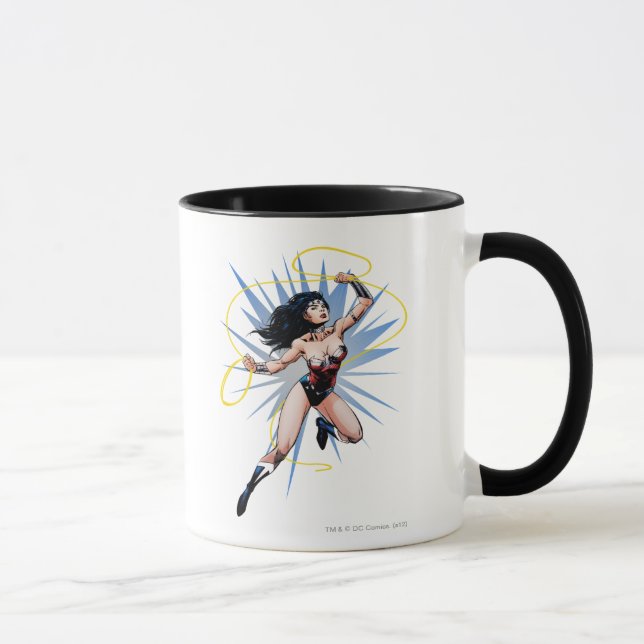 Caneca Mulher Maravilha e Laço da Verdade (Direita)