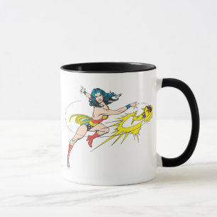 Caneca Mulher Maravilha Joga Coroa