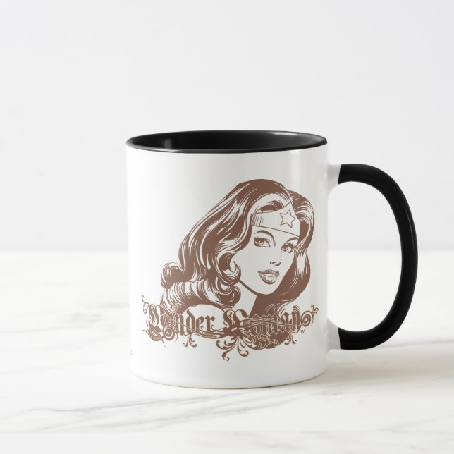 Caneca Mulher Marrom (Direita)