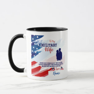 Caneca Mulher Militar Mug De Café De Duas Toneladas