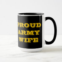 Mulher Orgulhosa do Exército Mug