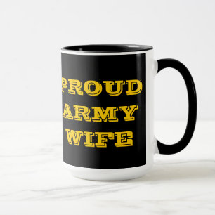 Caneca Mulher Orgulhosa do Exército Mug