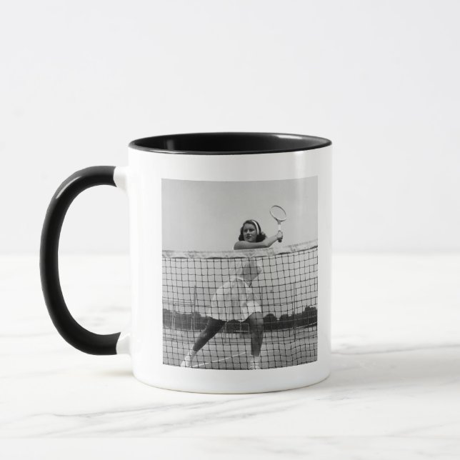Caneca Mulher que joga o tênis (Esquerda)