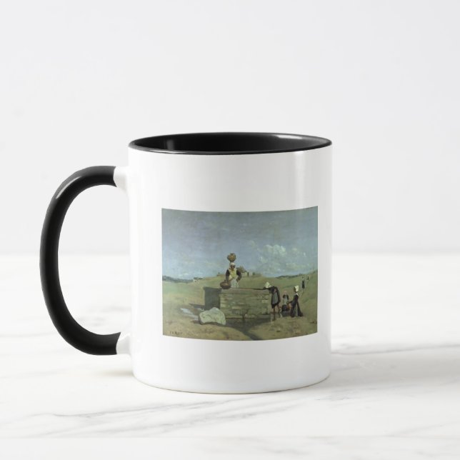 Caneca Mulheres bretãs no Batz próximo bom, c.1842 (Esquerda)