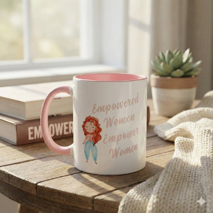 Caneca Mulheres com poder empoderam mulheres mug