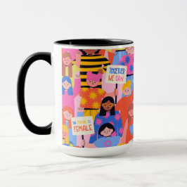 Caneca Mulheres empoderadas Mug