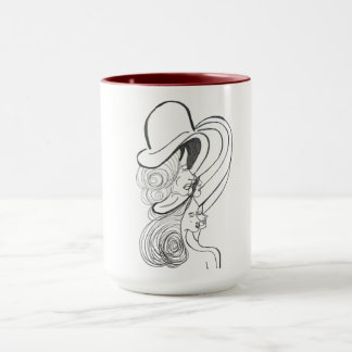 Caneca Mulheres Misteriosas de Elegância e Sofisticação